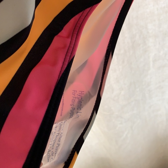 2020 Roxy Pop Surf Swimsuit in Anthracite Stripe - Picture 6 of 9